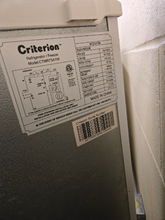 Load image into Gallery viewer, Criterian Refrigerator - 7876