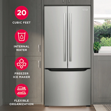 Load image into Gallery viewer, Brand New Frigidaire 20.0 Cu. Ft French Door Refrigerator - GRFN2023AF