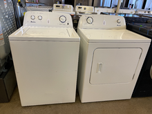 Load image into Gallery viewer, Amana Washer and Electric Dryer Set - 5375 - 5385
