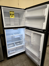 Load image into Gallery viewer, GE 19.2 cu Ft Black Refrigerator - 6823