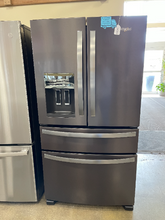 Load image into Gallery viewer, Whirlpool - 24.5 Cu. Ft. Black Stainless 4-Door French Door Refrigerator - 6097