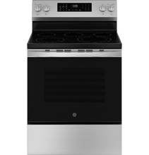 Load image into Gallery viewer, Brand New GE Stainless Electric Stove - GRF600AVSS