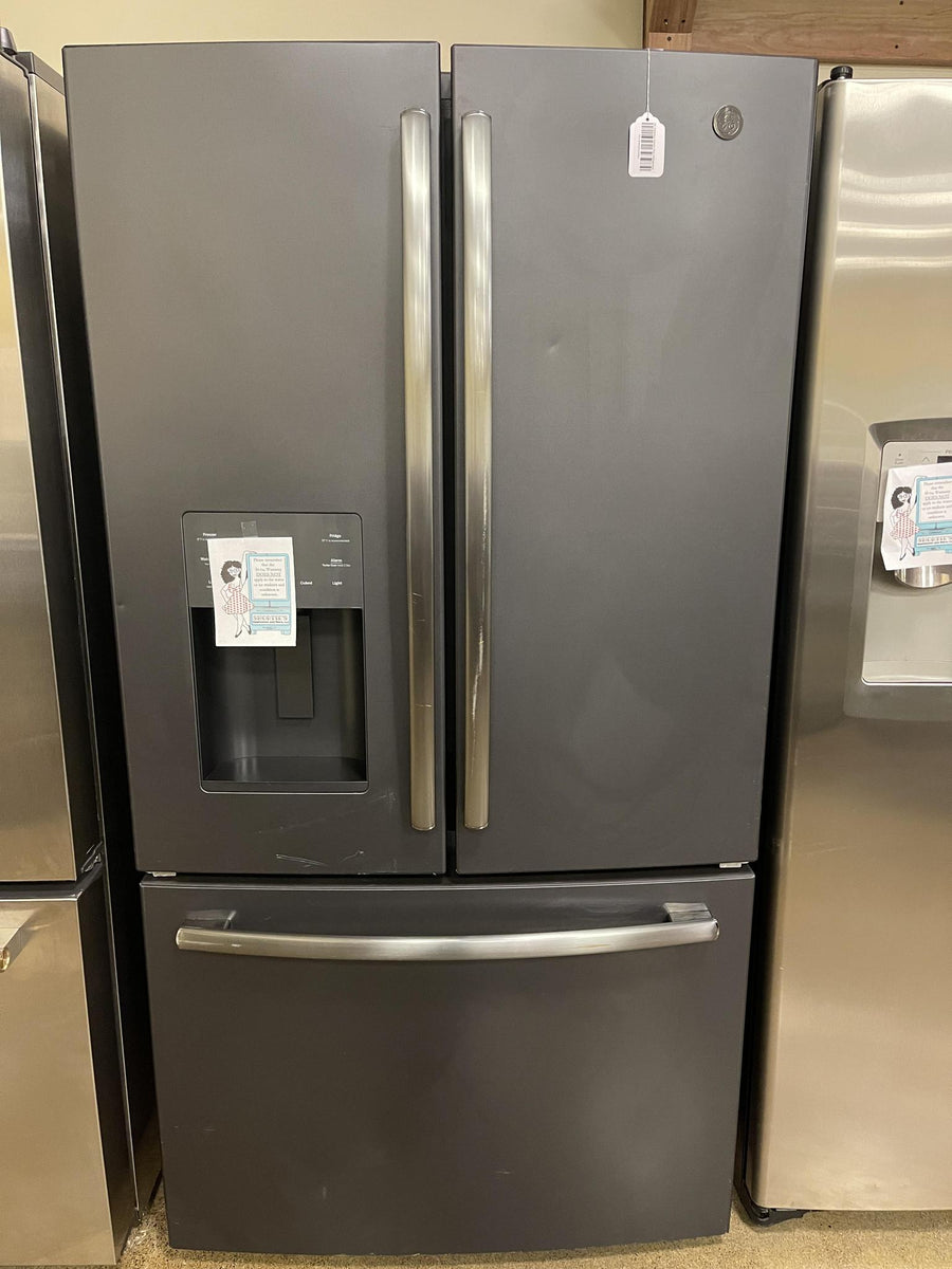 GE Stainless French Door Refrigerator 3984 Shorties Appliances And