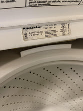 Load image into Gallery viewer, KitchenAid Washer and Gas Dryer Set - 1599 - 8312