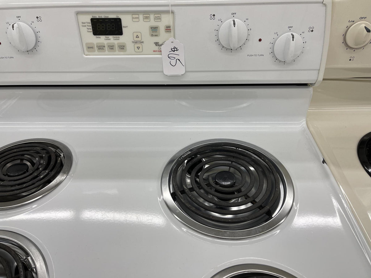 Whirlpool Electric Coil Stove 0654 Shorties Appliances And More, LLC
