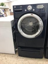 Load image into Gallery viewer, LG Blue Washer and Gas Dryer Set - 1233-1234