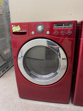 Load image into Gallery viewer, LG Red Electric Dryer - 9217