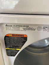 Load image into Gallery viewer, Amana Washer and Gas Dryer Set - 0796 - 6214