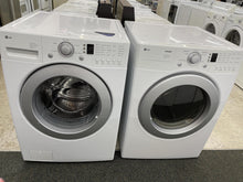 Load image into Gallery viewer, LG Front Load Washer and Electric Dryer Set - 2976-0434