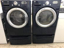 Load image into Gallery viewer, LG Blue Washer and Gas Dryer Set - 1233-1234