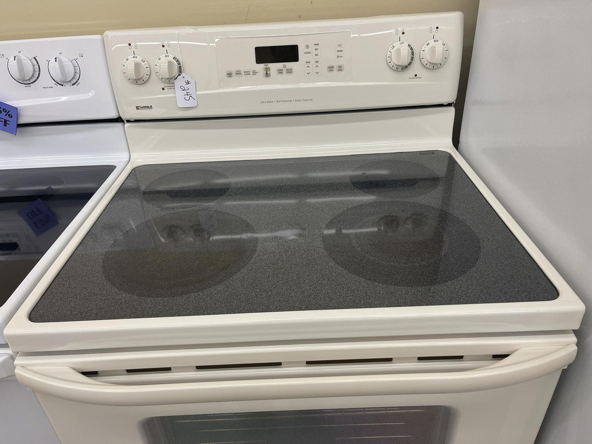 Kenmore Electric Glass Top Stove - 6053 – Shorties Appliances And