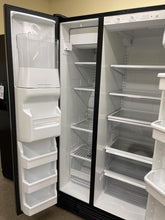 Load image into Gallery viewer, Kenmore Side by Side Black Refrigerator - 6483