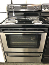 Load image into Gallery viewer, Kenmore Electric Stainless Coil Stove - 2993