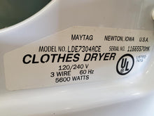 Load image into Gallery viewer, Maytag Washer and Electric Dryer - 1333 - 1572