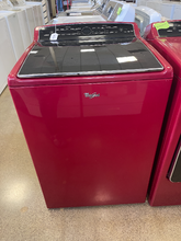 Load image into Gallery viewer, Whirlpool Red Washer and Electric Dryer Set 3792 - 3793