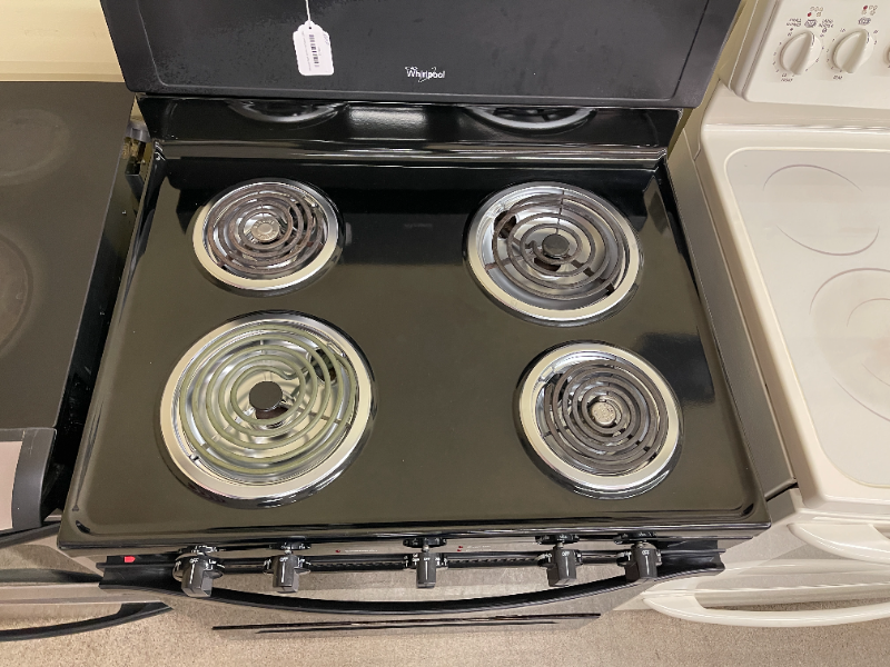 Whirlpool Black Coil Electric Stove 2856 Shorties Appliances And