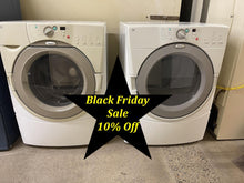 Load image into Gallery viewer, Whirlpool Duet Front Load Washer and Gas Dryer Set - 0913 - 5382