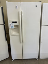 Load image into Gallery viewer, GE Bisque Side by Side Refrigerator - 5144