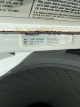 Load image into Gallery viewer, Whirlpool Washer - 3410