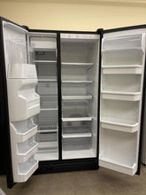 Load image into Gallery viewer, Kenmore Side by Side Black Refrigerator - 6483