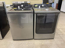 Load image into Gallery viewer, Samsung Gray Washer and Electric Dryer Set - 8823 - 3912