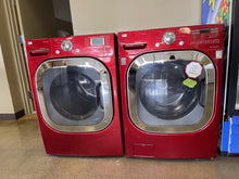 Load image into Gallery viewer, LG Red Front Load Washer and Gas Dryer Set - 1043 - 7195