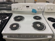 Load image into Gallery viewer, GE White Electric Stove - 2739