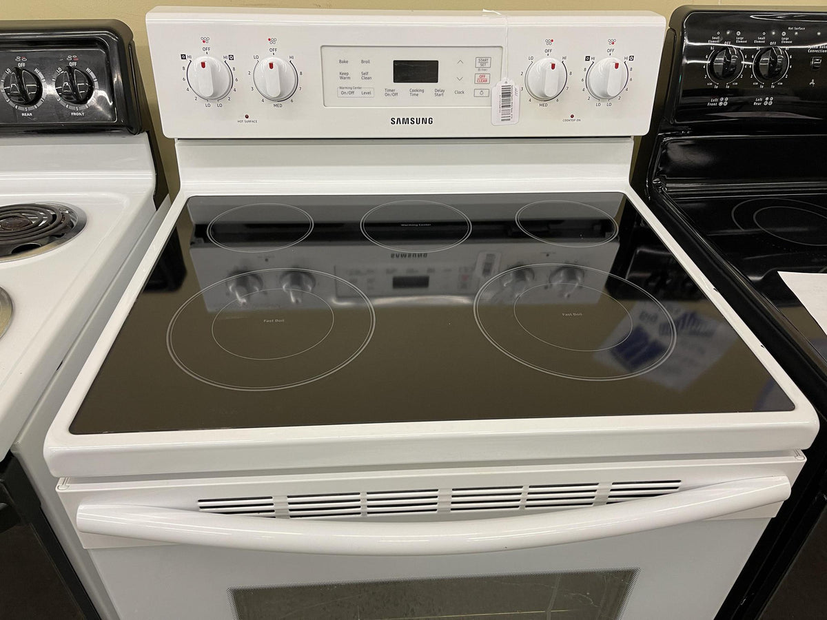 Samsung Electric Glass Top Stove - 1364 – Shorties Appliances And More, LLC