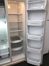 Load image into Gallery viewer, GE Bisque Side by Side Refrigerator - 7827