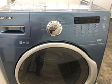 Load image into Gallery viewer, Samsung Blue Front Load Washer - 1166