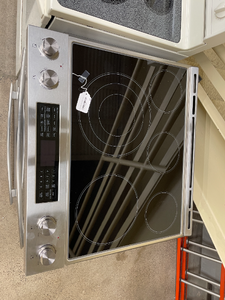 JENN-AIR Stainless Slide In Electric Stove - 4078