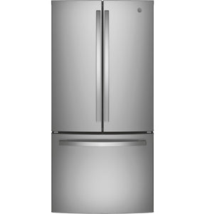 Brand New GE 18.6 Cu. Ft. Counter-Depth French Door Refrigerator - GWE19JYLFS