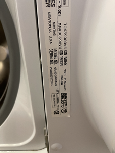 Maytag Neptune Front Load Washer - 5661