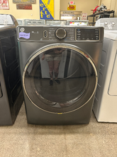 Load image into Gallery viewer, GE 7.8 Cu Ft Black Gas Dryer - T07290
