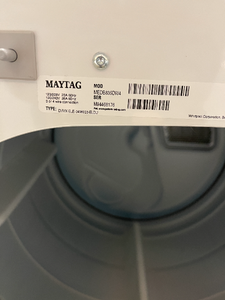 Maytag Washer and Electric Dryer Set - 5519 - 5520