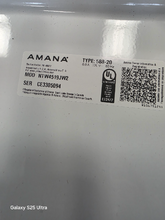 Load image into Gallery viewer, Amana 3.8 cu ft Top Load Washer - 7622
