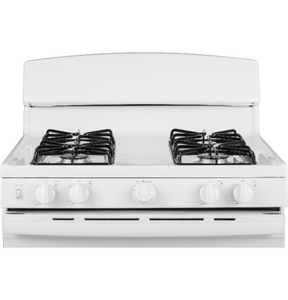 Brand New GE 30" WHITE GAS STOVE - JGBS30DEKWW