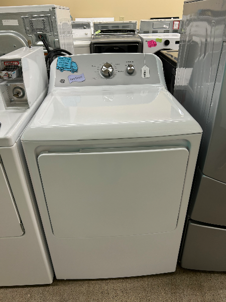 GE 7.2 cu ft White Gas Dryer - 7035