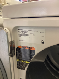 Speed Queen Washer and Electric Dryer Set - 5826 -  5827