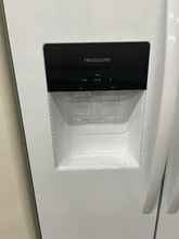 Load image into Gallery viewer, Frigidaire 25.6 cu ft White Side by Side Refrigerator - 7255
