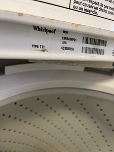 Whirlpool Washer - 4104