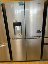 Load image into Gallery viewer, Whirlpool 19.2 cu ft 4 Door Stainless Steel French Door Refrigerator - 7646
