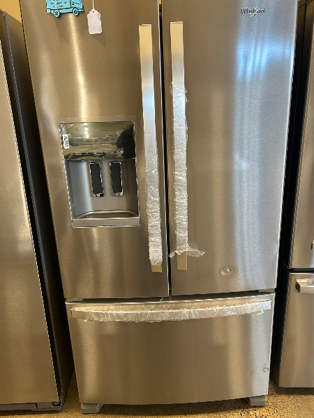 Whirlpool 24.7 cu ft Stainless Steel French Door Refrigerator - 7648