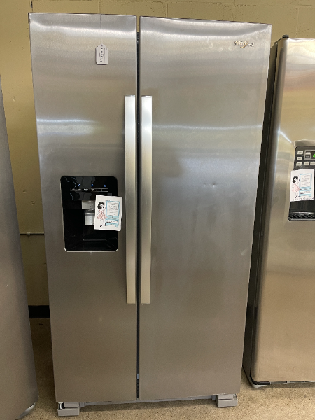 Whirlpool Stainless Side by Side Refrigerator - 4369