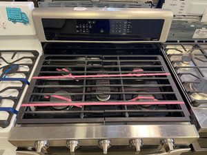 Whirlpool Stainless Double Oven Gas Stove - 3964
