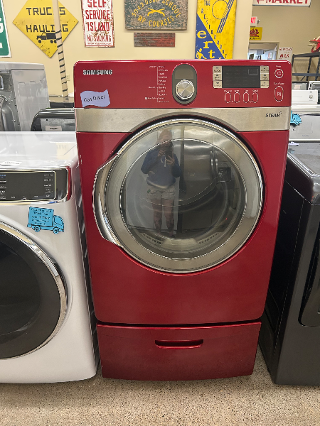 Samsung Gas Dryer with Pedistal - 7403
