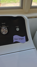 Load image into Gallery viewer, (T08417) GE 7.2 cu ft Gas Dryer with Auto Dry  - 8417
