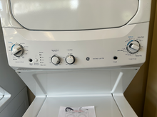 Load image into Gallery viewer, GE  3.8 Cu. Ft. Top Load Washer and 5.9 Cu. Ft. Gas Dryer Laundry Center - 7299
