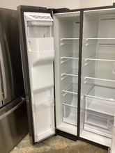 Load image into Gallery viewer, (T08961) GE 27.9 cu ft Side by Side Stainless Refigerator  - 8961
