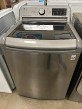 Load image into Gallery viewer, LG Top Load Washer &amp; Electric Dryer Set - 7111 - 4464
